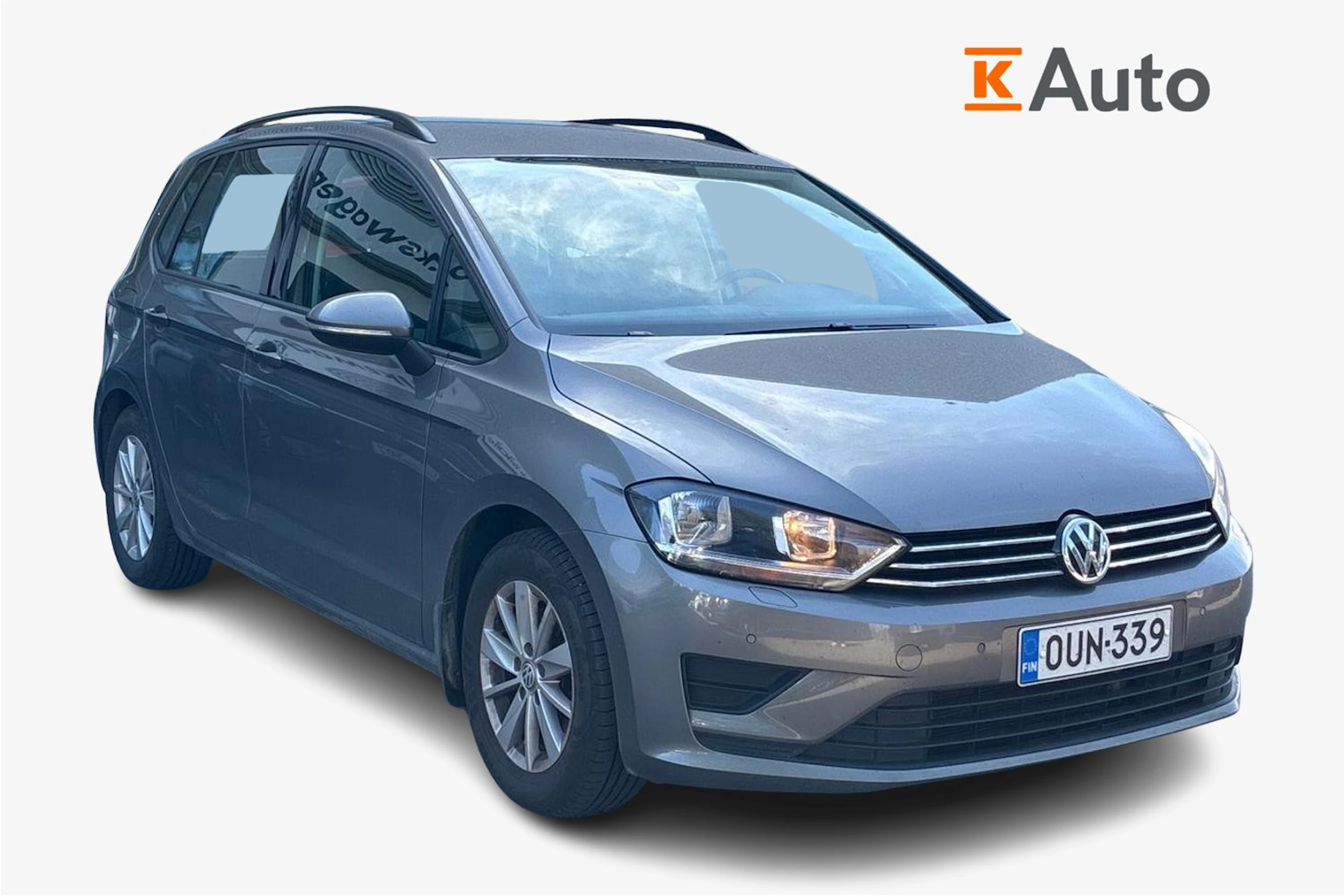 harmaa Volkswagen Golf Sportsvan 2015 kuva 1.