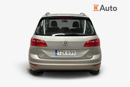 harmaa Volkswagen Golf Sportsvan 2015 kuva 3.
