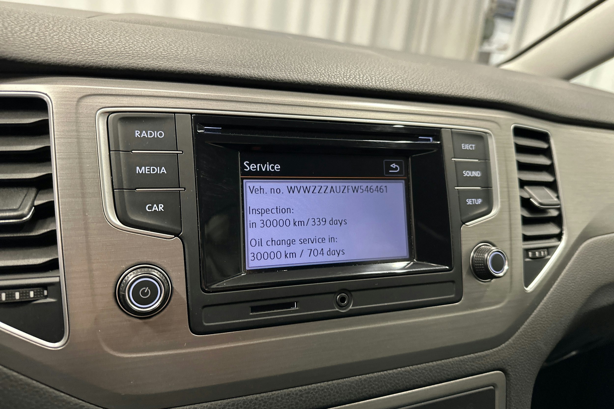 harmaa Volkswagen Golf Sportsvan 2015 kuva 20.