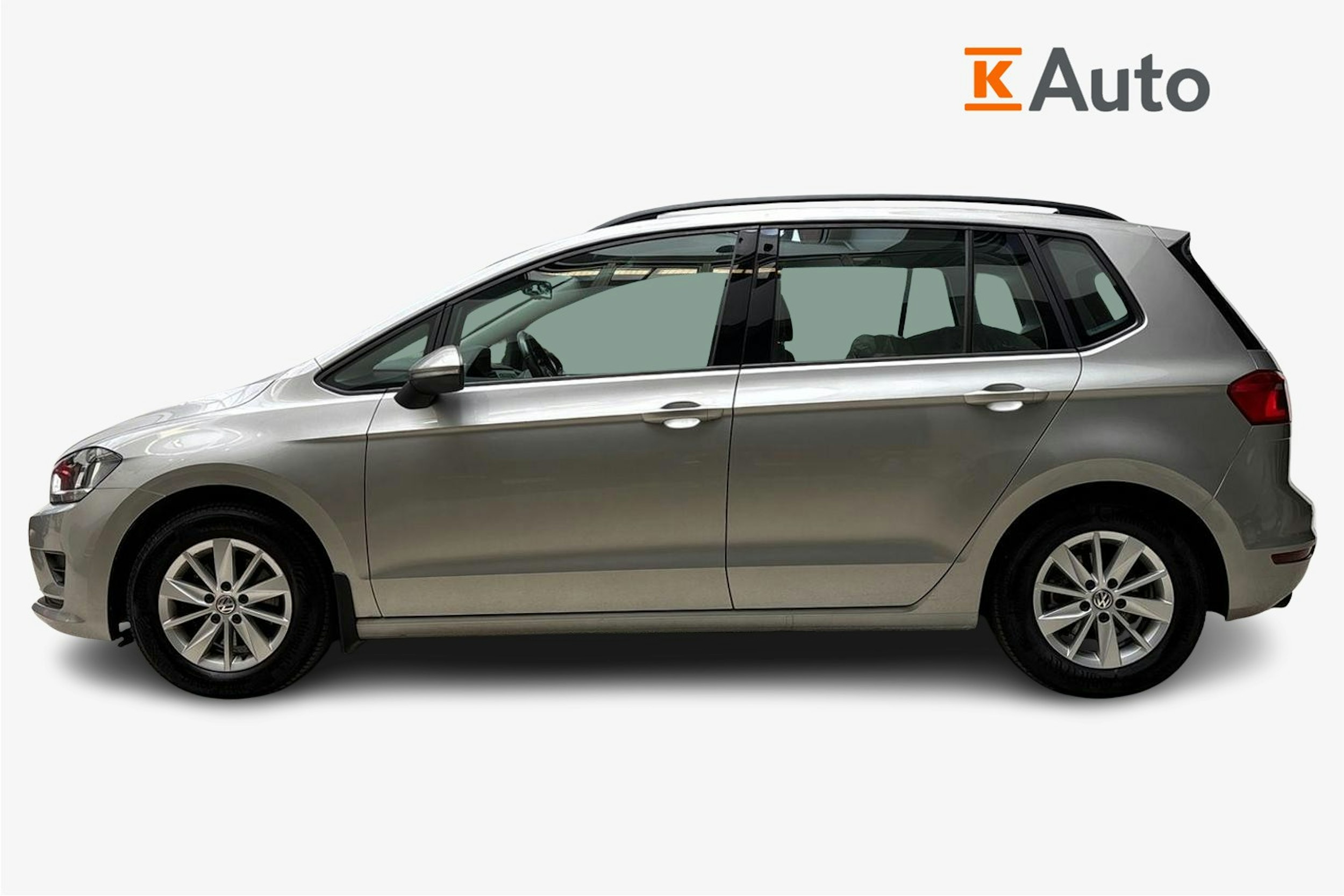 harmaa Volkswagen Golf Sportsvan 2015 kuva 6.