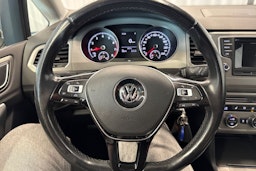 harmaa Volkswagen Golf Sportsvan 2015 kuva 14.