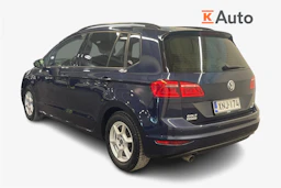 sininen Volkswagen Golf Sportsvan 2015 kuva 2.