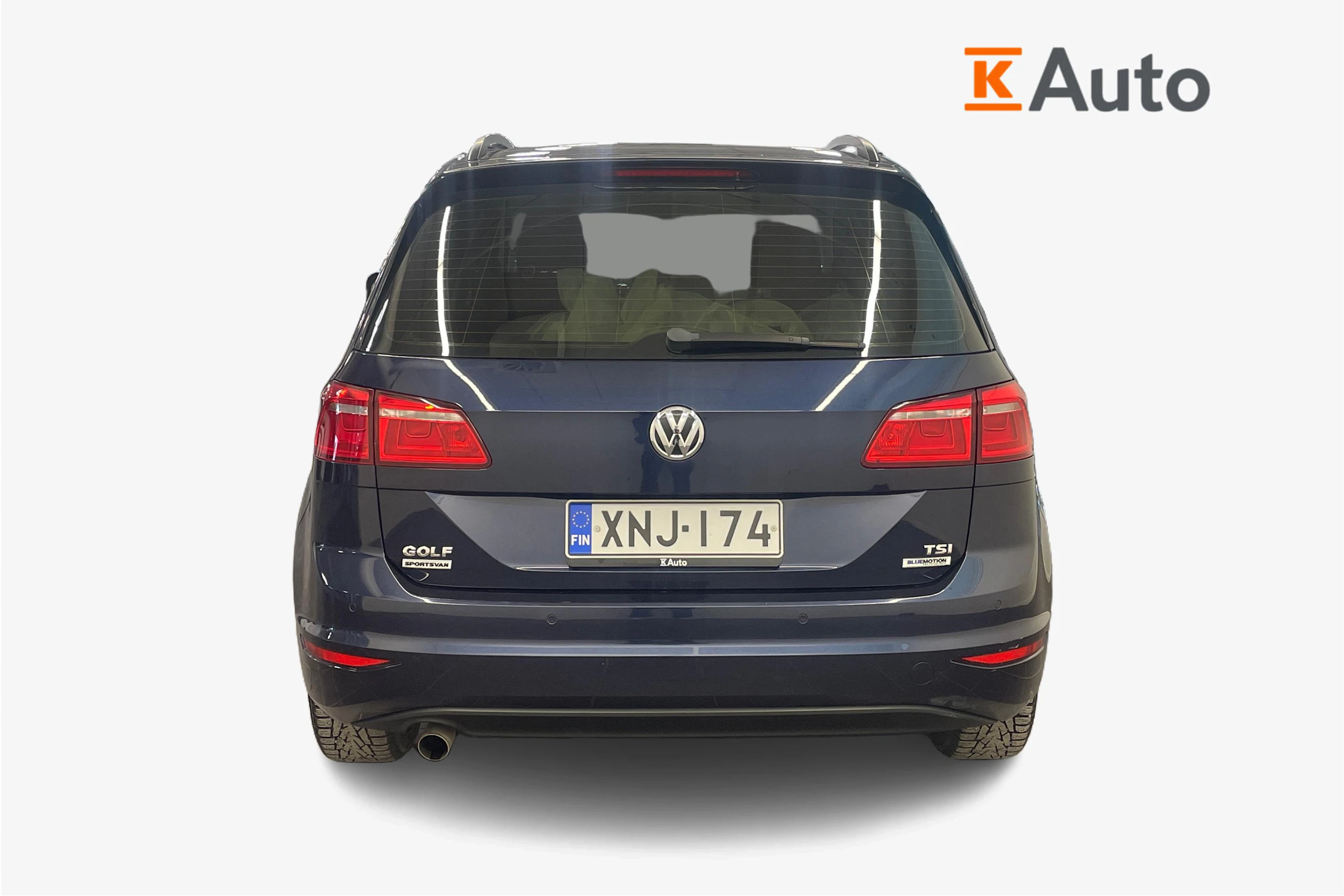 sininen Volkswagen Golf Sportsvan 2015 kuva 3.