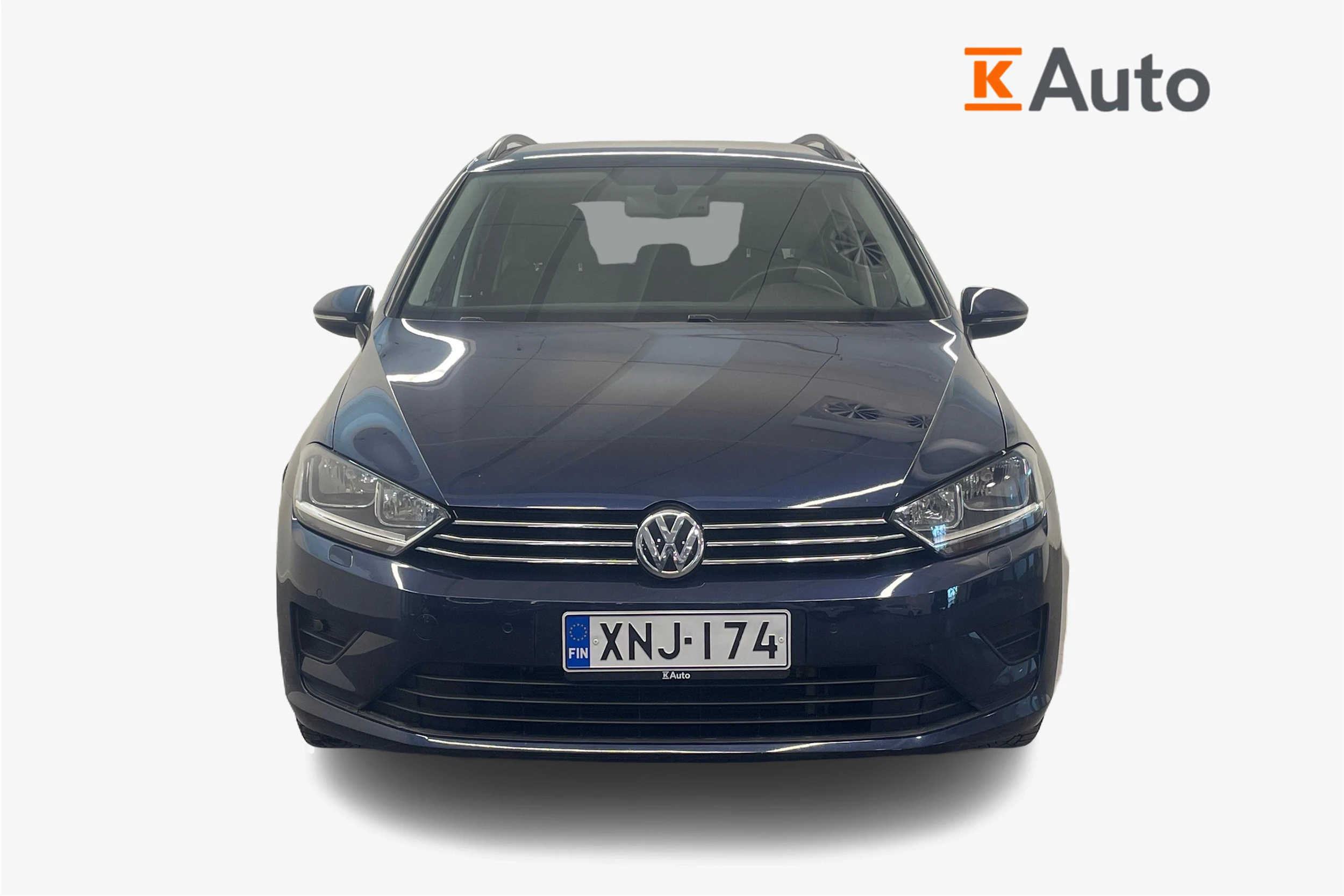 sininen Volkswagen Golf Sportsvan 2015 kuva 4.