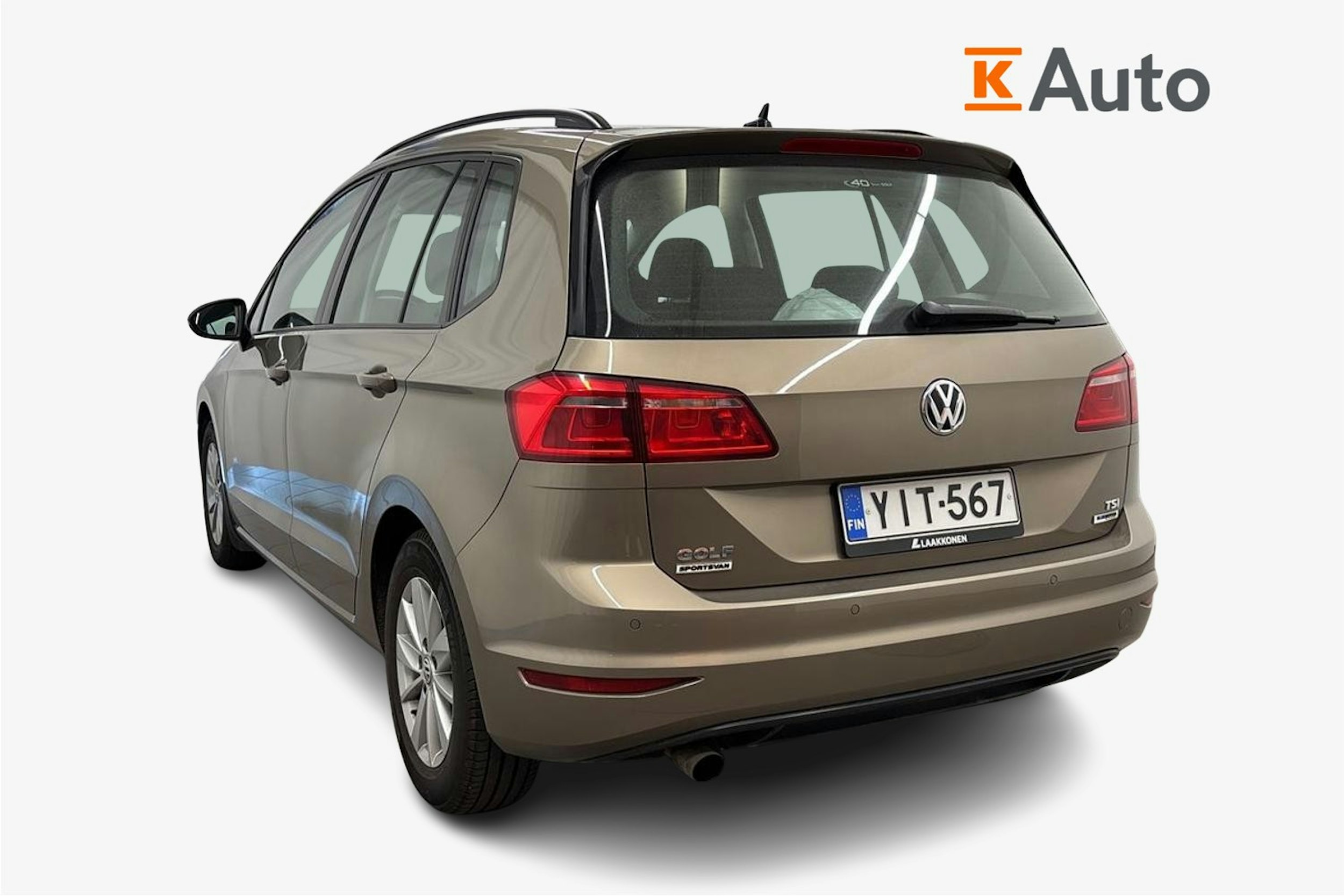ruskea (beige) Volkswagen Golf Sportsvan 2015 kuva 2.