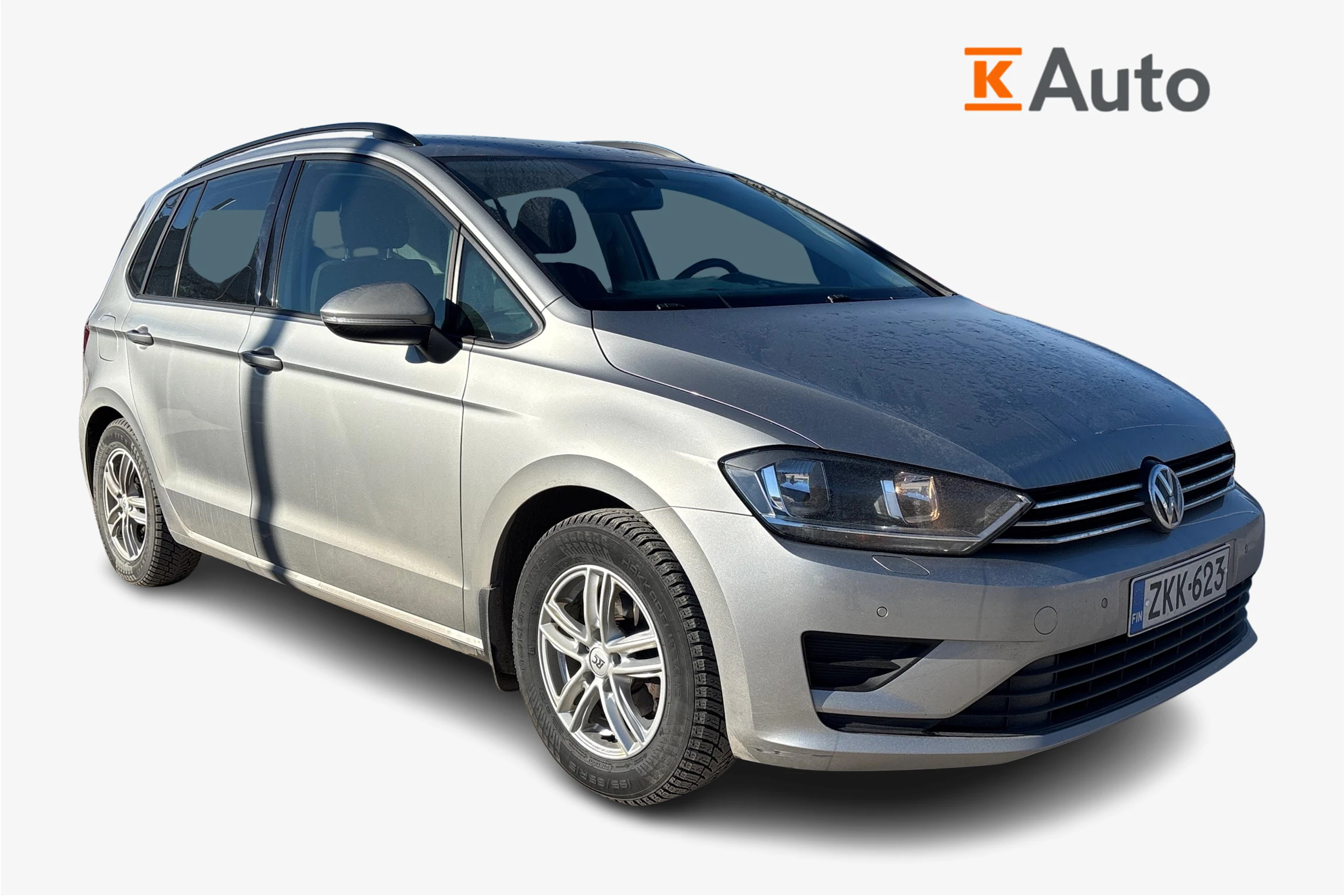 harmaa Volkswagen Golf Sportsvan 2015 kuva 1.