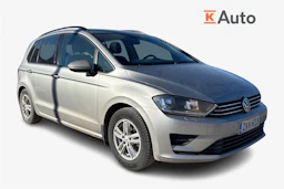 harmaa Volkswagen Golf Sportsvan 2015 kuva 1.