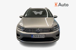 harmaa Volkswagen Golf Sportsvan 2015 kuva 4.
