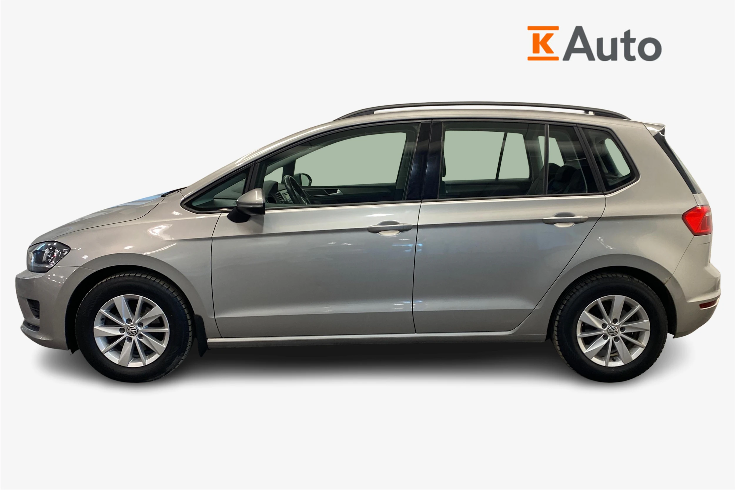 harmaa Volkswagen Golf Sportsvan 2015 kuva 5.