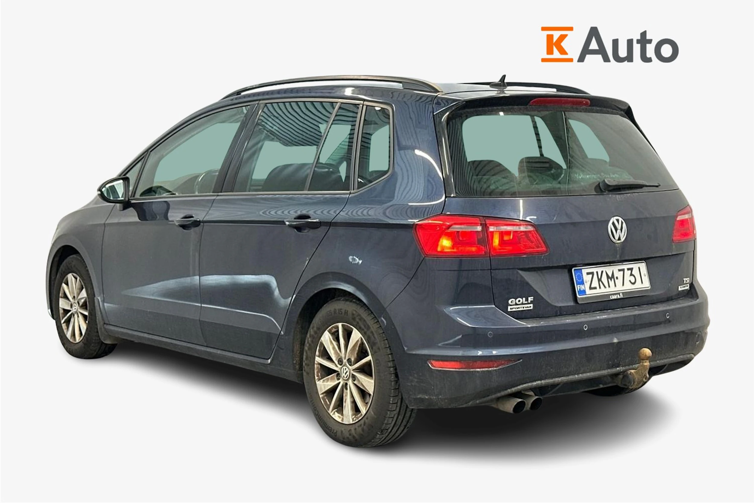 sininen Volkswagen Golf Sportsvan 2015 kuva 2.