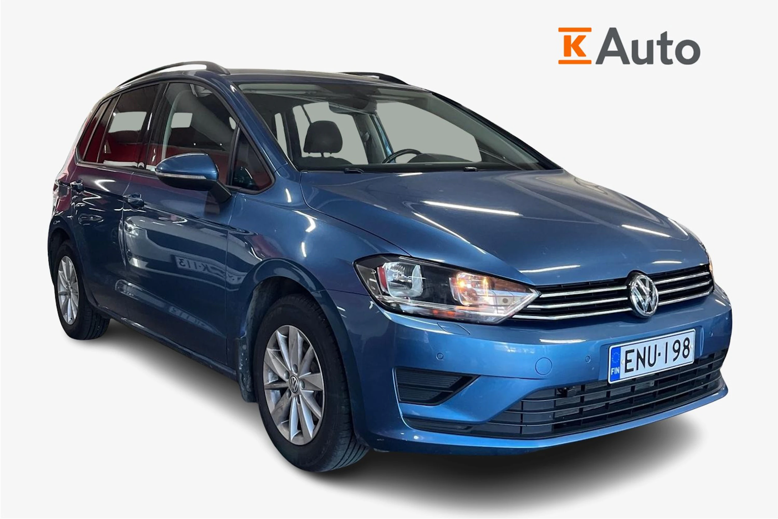 Sininen Volkswagen GOLF SPORTSVAN 2016 kuva 1.