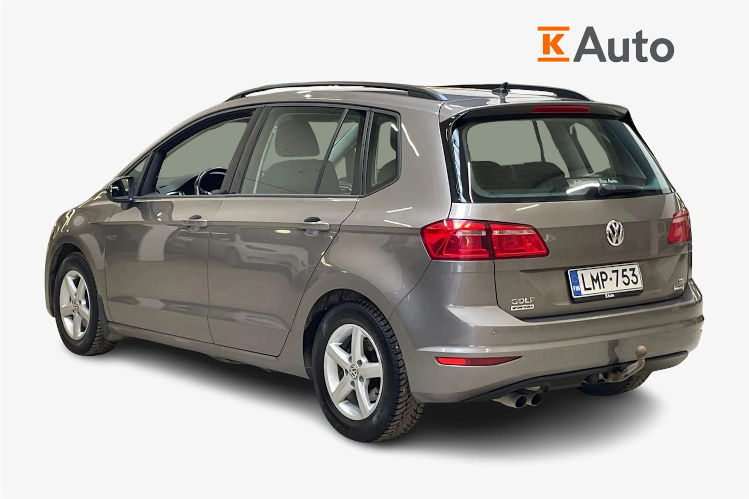 harmaa Volkswagen Golf Sportsvan 2016 kuva 2.