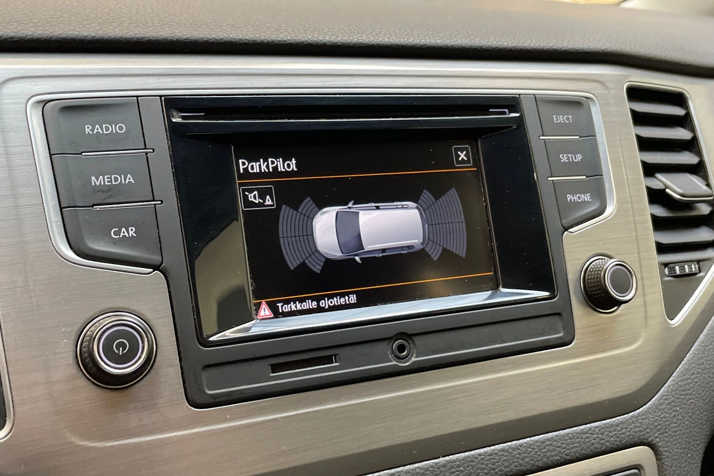 harmaa Volkswagen Golf Sportsvan 2016 kuva 19.