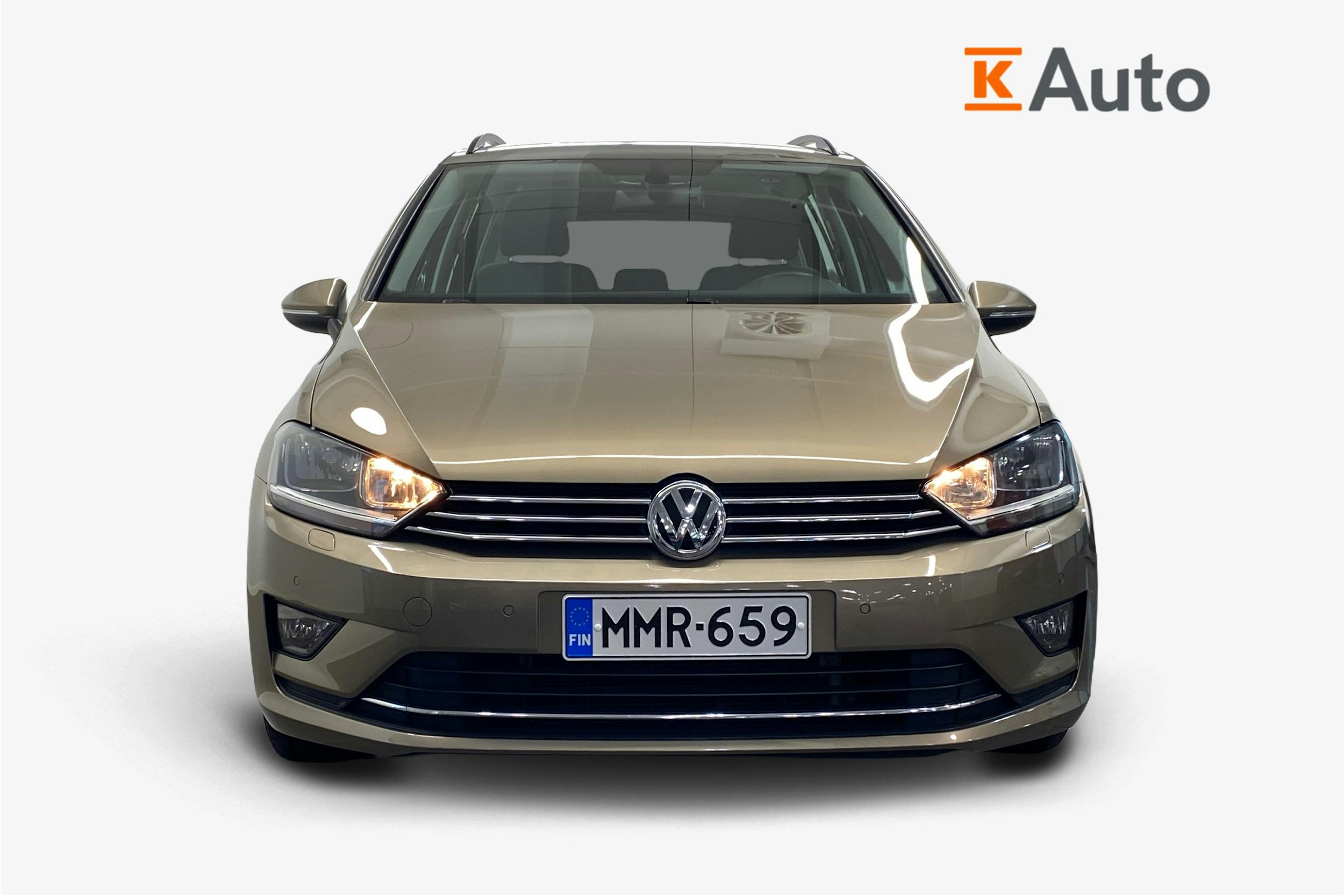 Ruskea (beige) Volkswagen GOLF SPORTSVAN 2016 kuva 5.