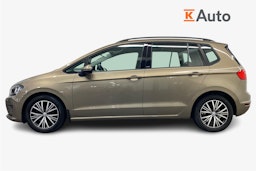 Ruskea (beige) Volkswagen GOLF SPORTSVAN 2016 kuva 6.