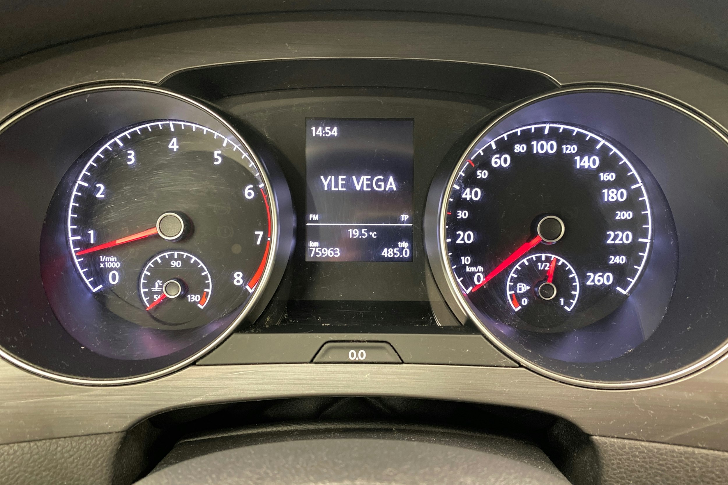 Ruskea (beige) Volkswagen GOLF SPORTSVAN 2016 kuva 16.