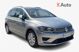harmaa Volkswagen Golf Sportsvan 2016 kuva 1.