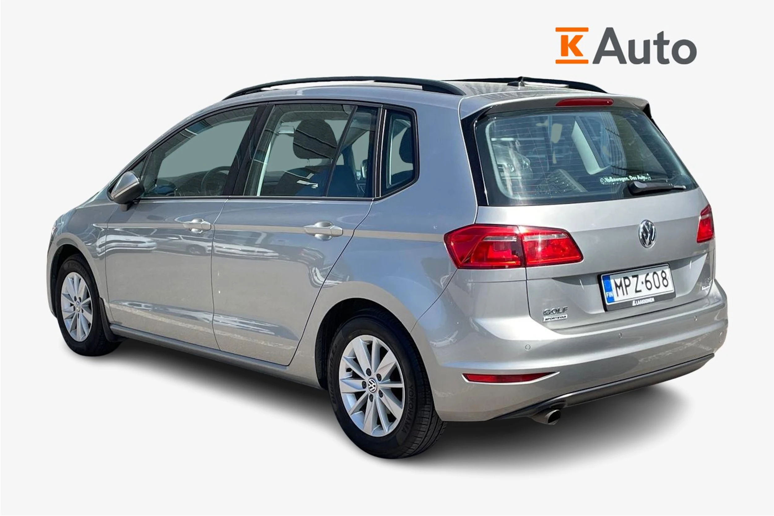 harmaa Volkswagen Golf Sportsvan 2016 kuva 2.