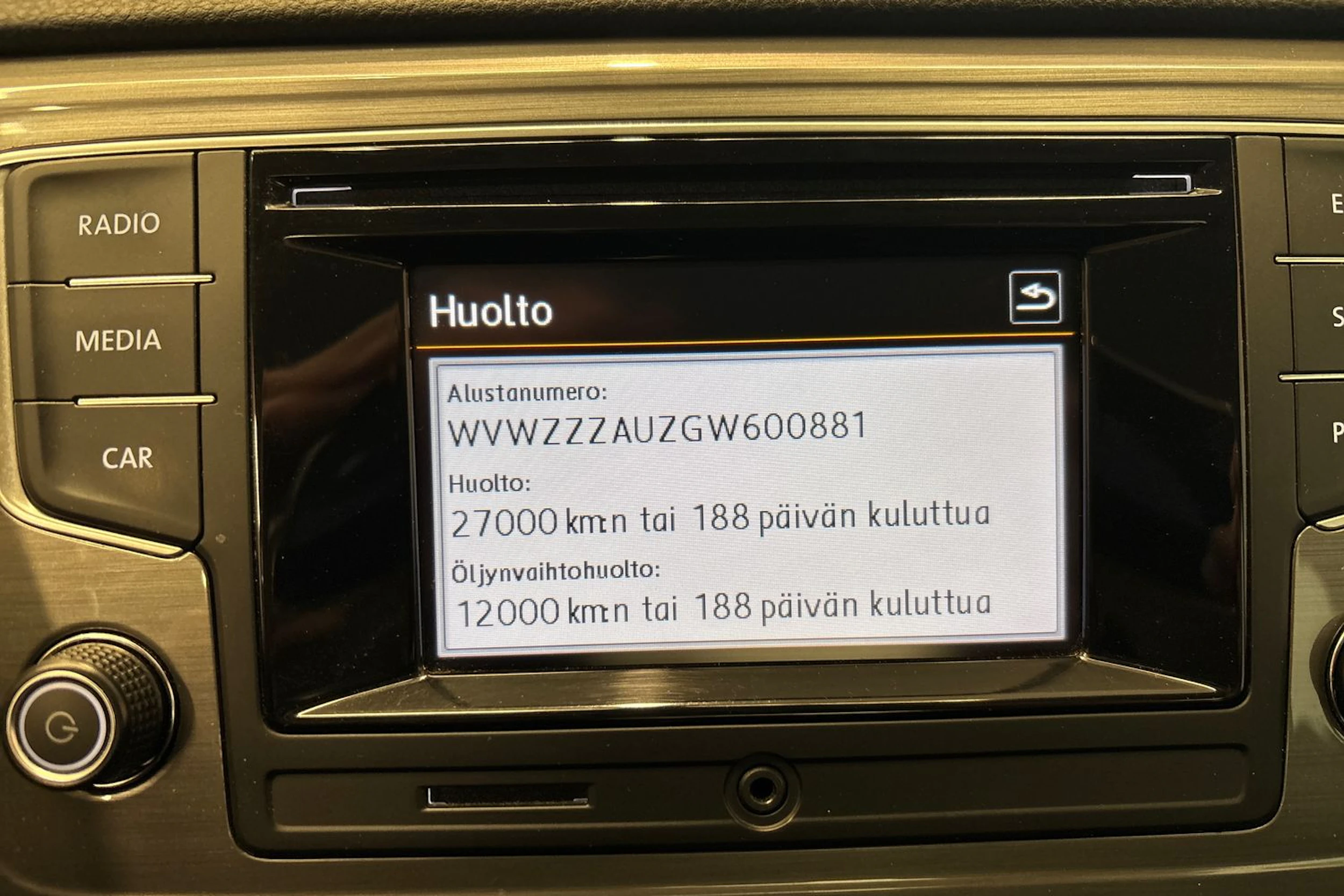 Sininen Volkswagen GOLF SPORTSVAN 2016 kuva 15.