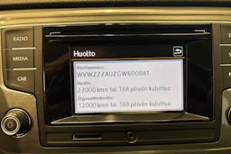 Sininen Volkswagen GOLF SPORTSVAN 2016 kuva 15.