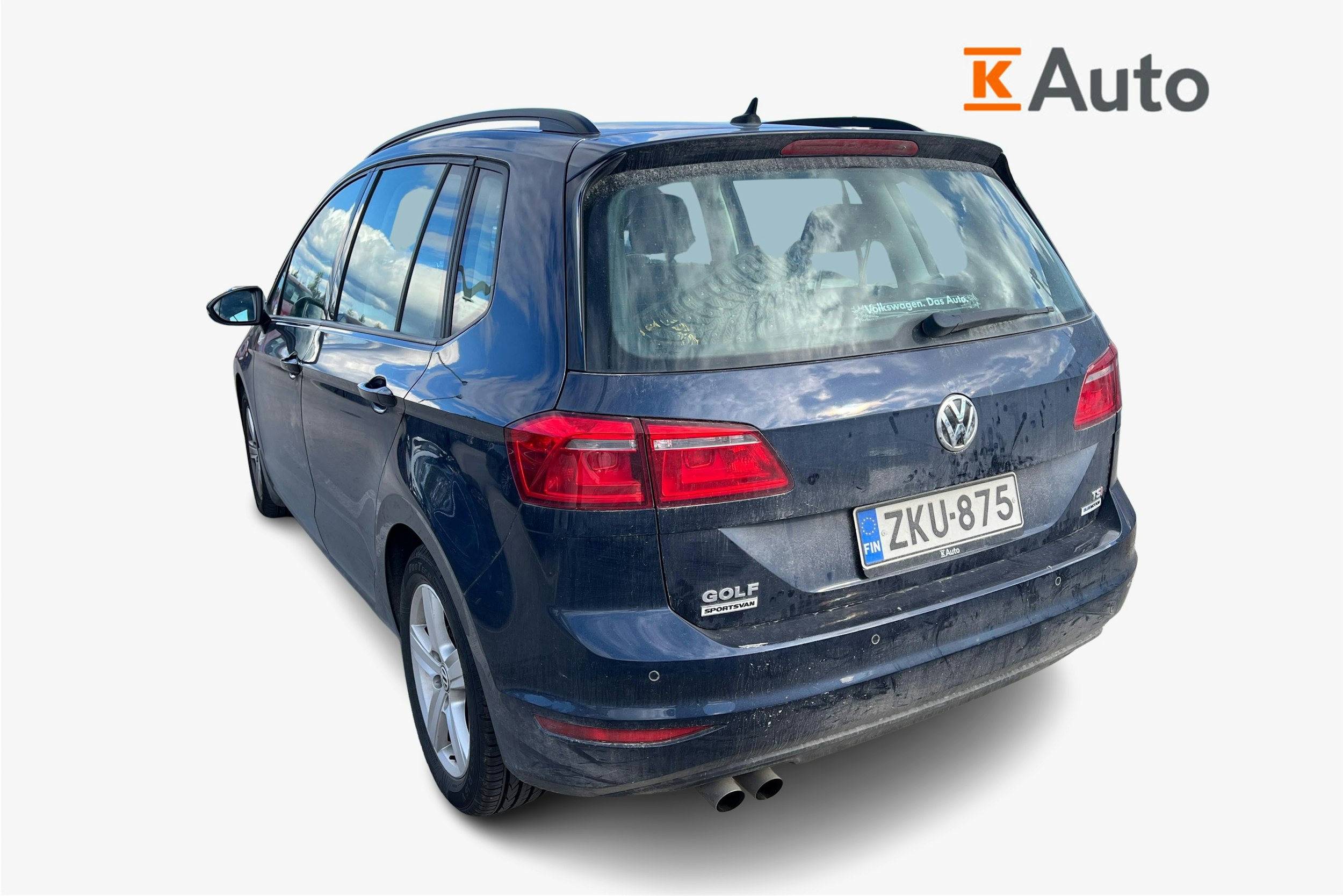 sininen Volkswagen Golf Sportsvan 2016 kuva 2.