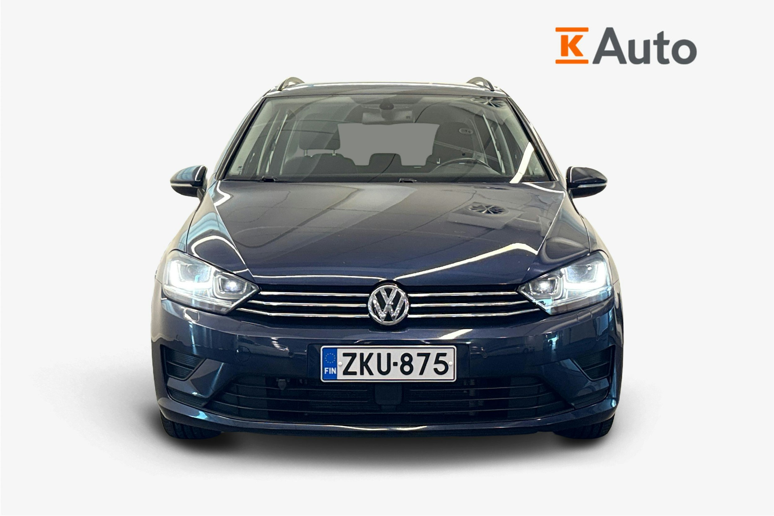 sininen Volkswagen Golf Sportsvan 2016 kuva 5.