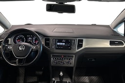 sininen Volkswagen Golf Sportsvan 2016 kuva 9.