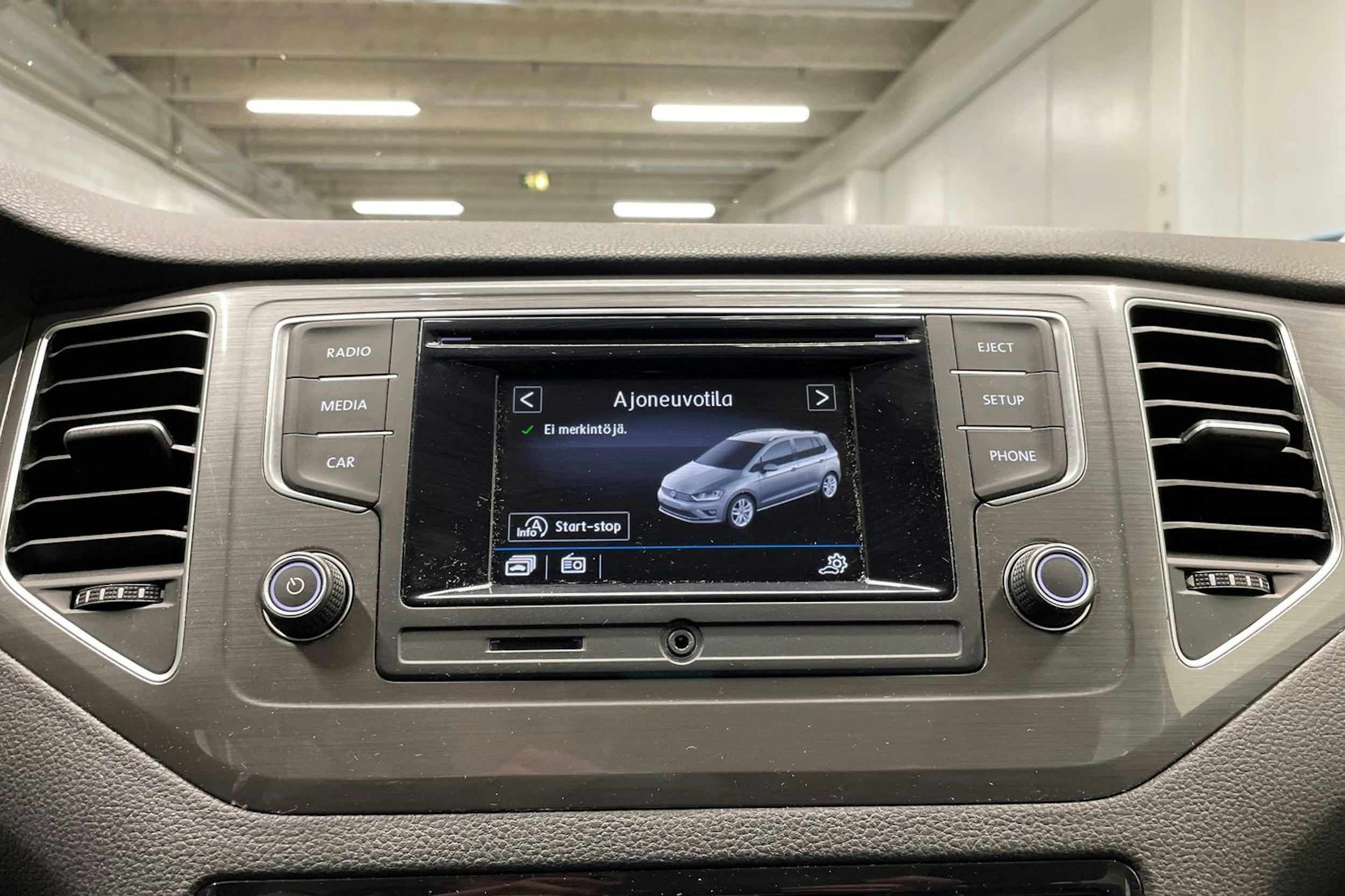 Ruskea (beige) Volkswagen GOLF SPORTSVAN 2016 kuva 17.