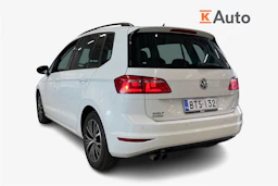 valkoinen Volkswagen Golf Sportsvan 2017 kuva 3.
