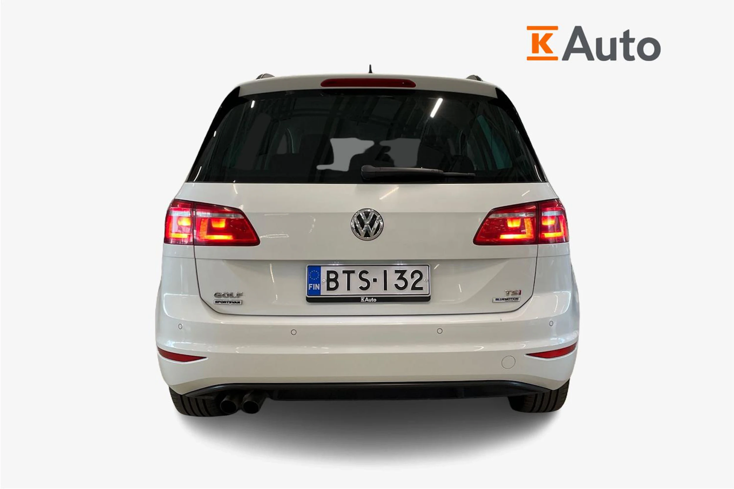 valkoinen Volkswagen Golf Sportsvan 2017 kuva 4.