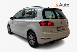 valkoinen Volkswagen Golf Sportsvan 2017 kuva 2.