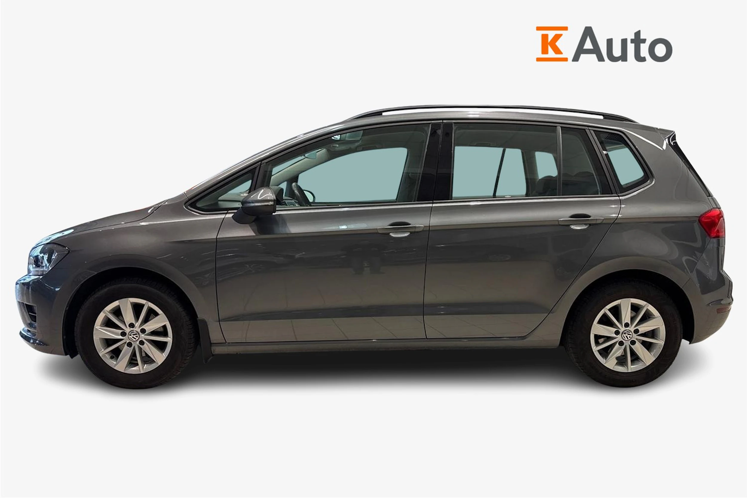 harmaa Volkswagen Golf Sportsvan 2017 kuva 7.
