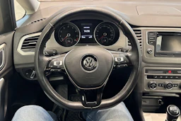 harmaa Volkswagen Golf Sportsvan 2017 kuva 15.