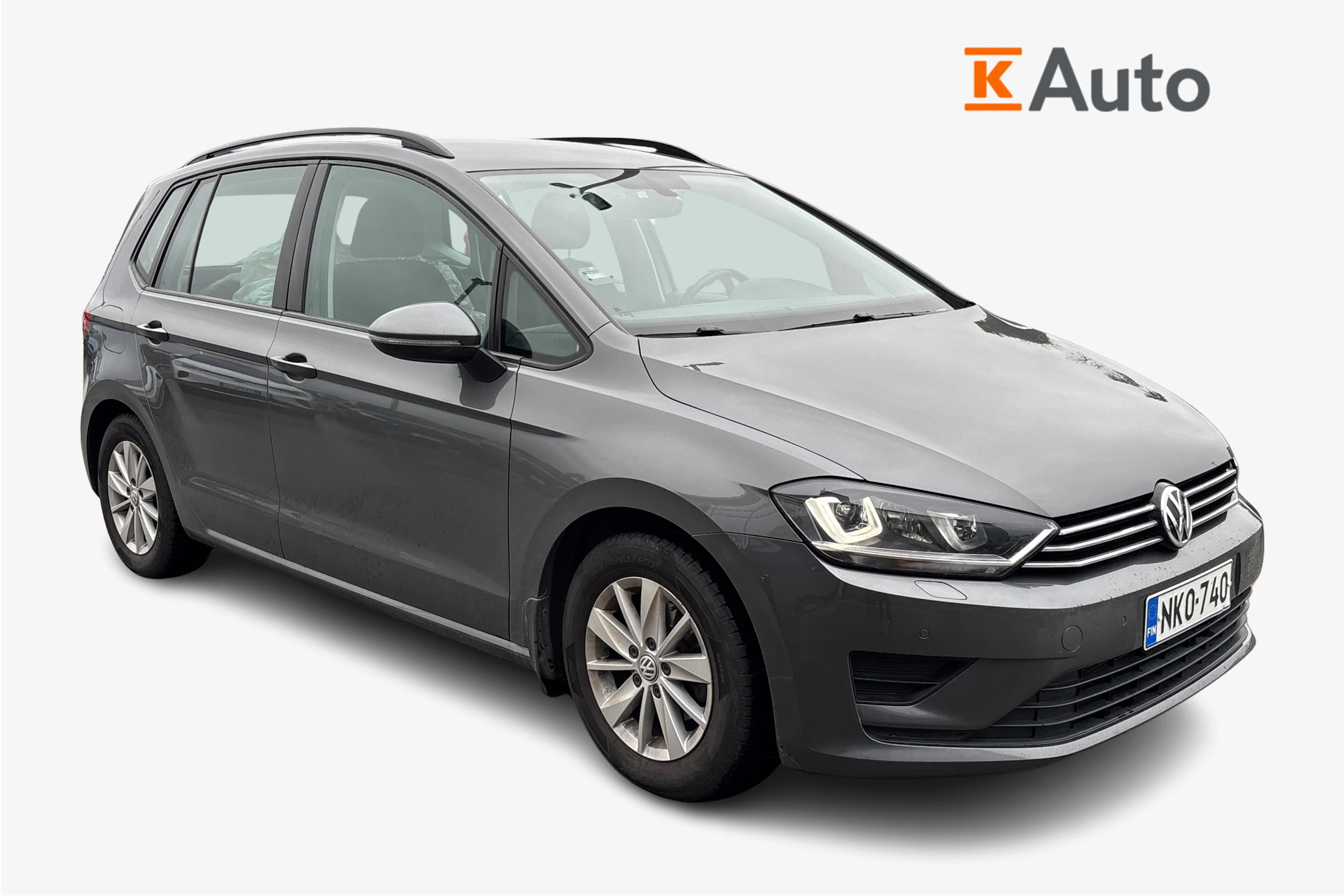 harmaa Volkswagen Golf Sportsvan 2017 kuva 1.