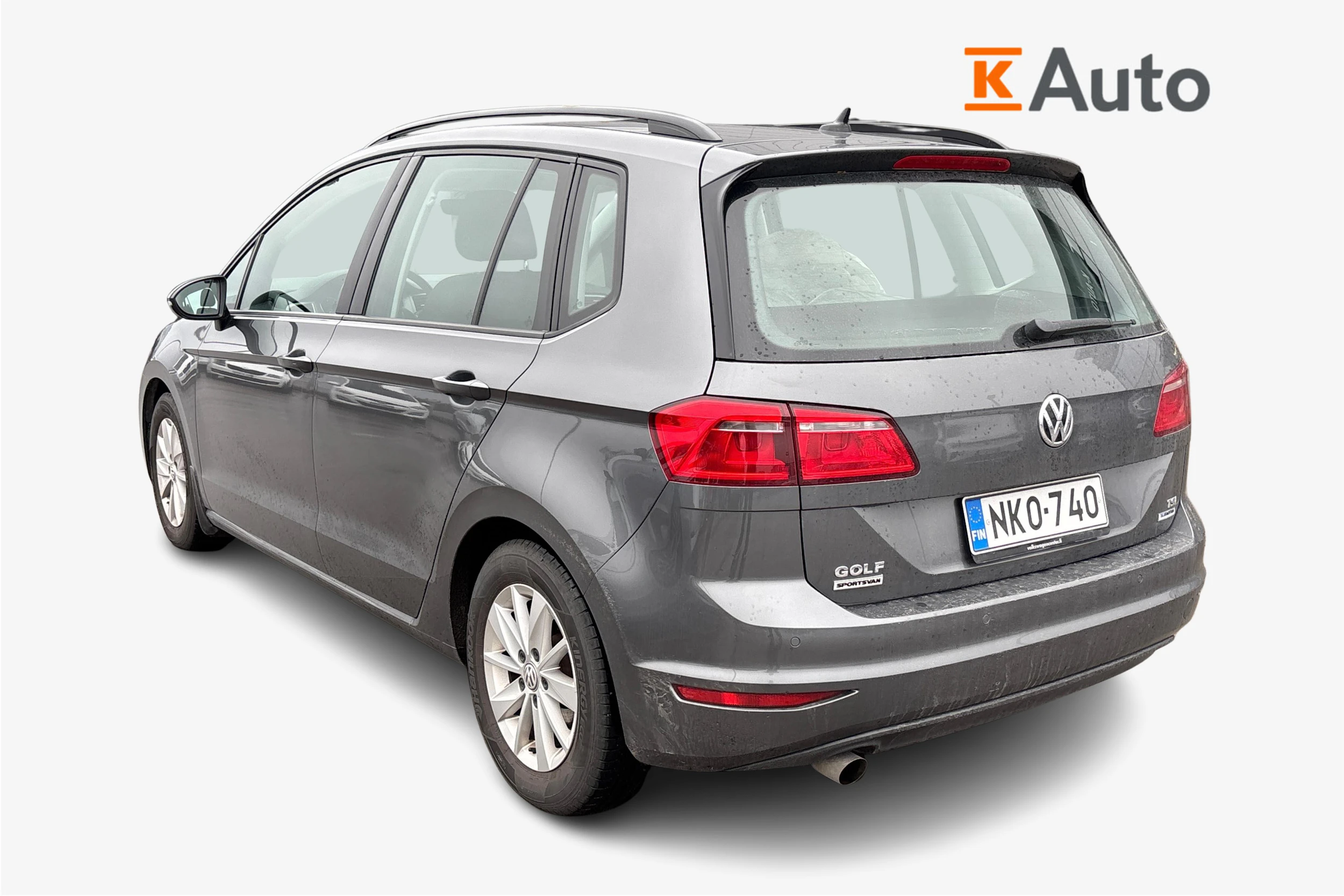 harmaa Volkswagen Golf Sportsvan 2017 kuva 2.