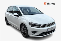 valkoinen Volkswagen Golf Sportsvan 2017 kuva 1.