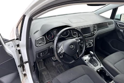 valkoinen Volkswagen Golf Sportsvan 2017 kuva 3.