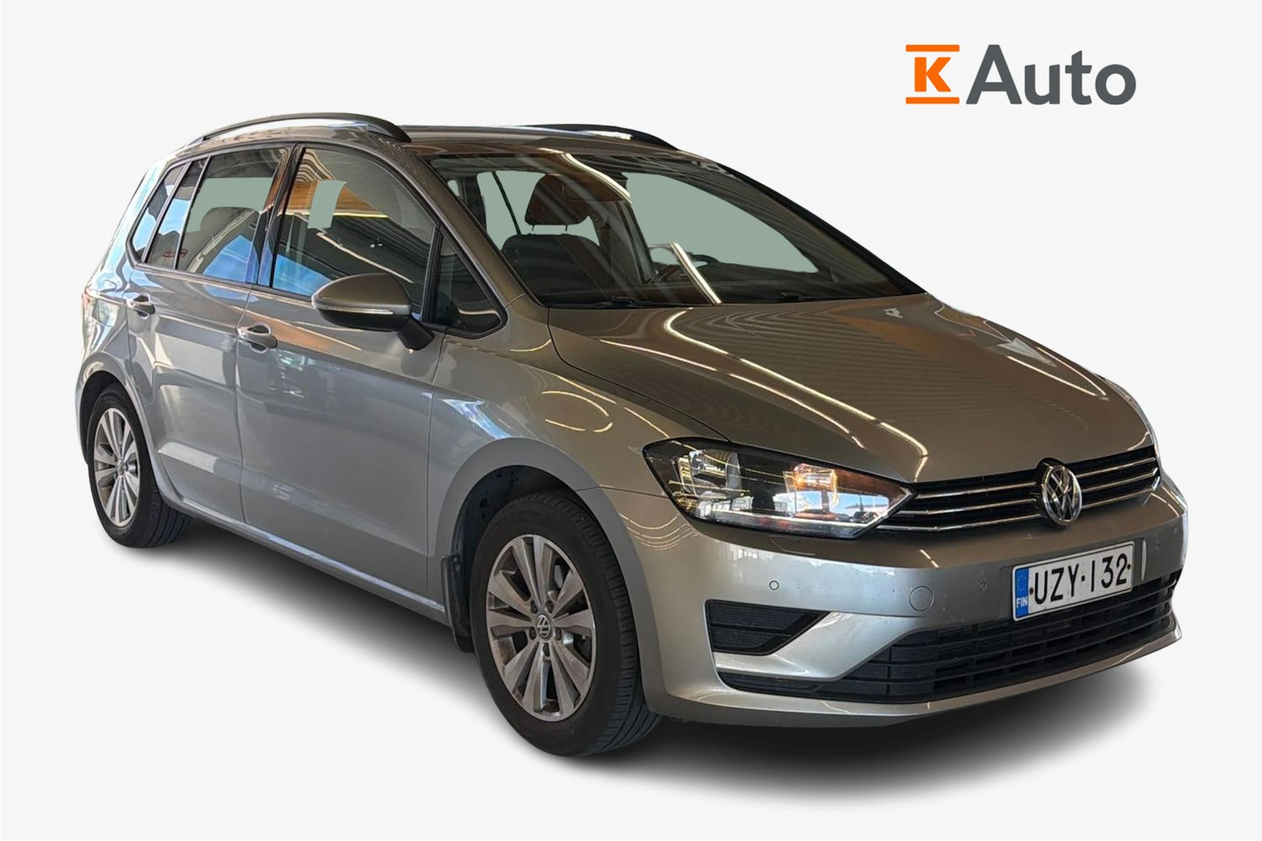 harmaa Volkswagen Golf Sportsvan 2017 kuva 1.
