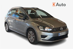 harmaa Volkswagen Golf Sportsvan 2017 kuva 1.