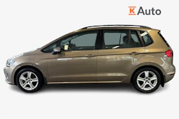 ruskea (beige) Volkswagen Golf Sportsvan 2017 kuva 7.