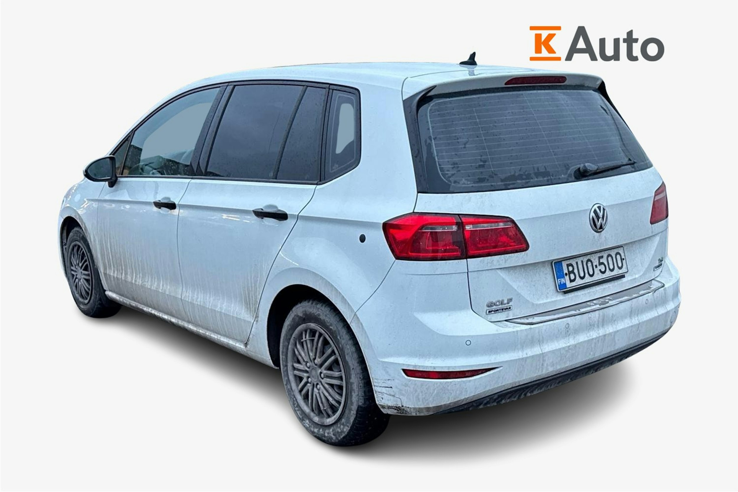 valkoinen Volkswagen Golf Sportsvan 2018 kuva 2.