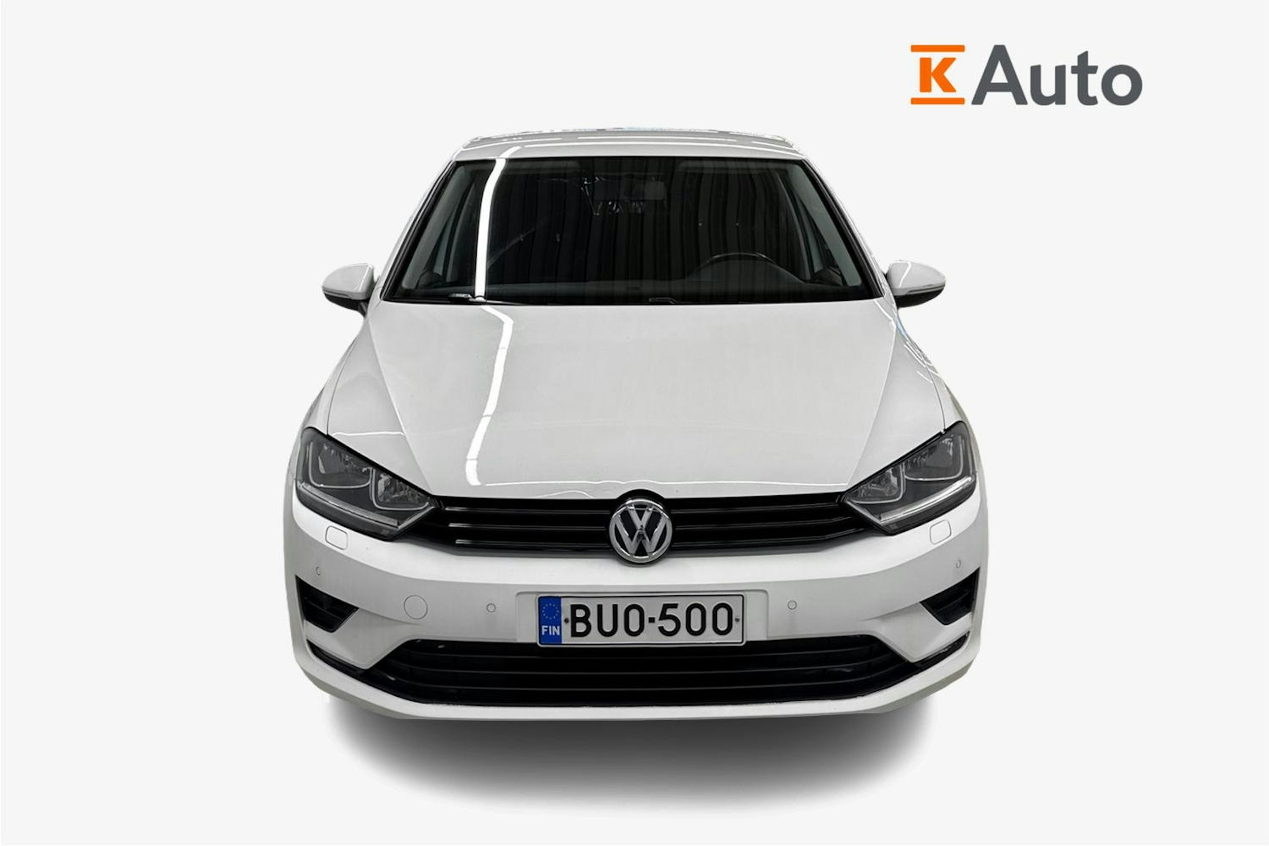 valkoinen Volkswagen Golf Sportsvan 2018 kuva 5.