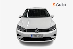 valkoinen Volkswagen Golf Sportsvan 2018 kuva 5.