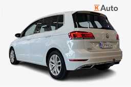 valkoinen Volkswagen Golf Sportsvan 2018 kuva 3.