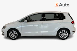 valkoinen Volkswagen Golf Sportsvan 2018 kuva 7.