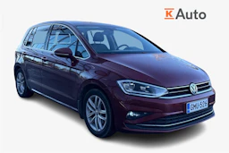 sininen Volkswagen Golf Sportsvan 2018 kuva 1.