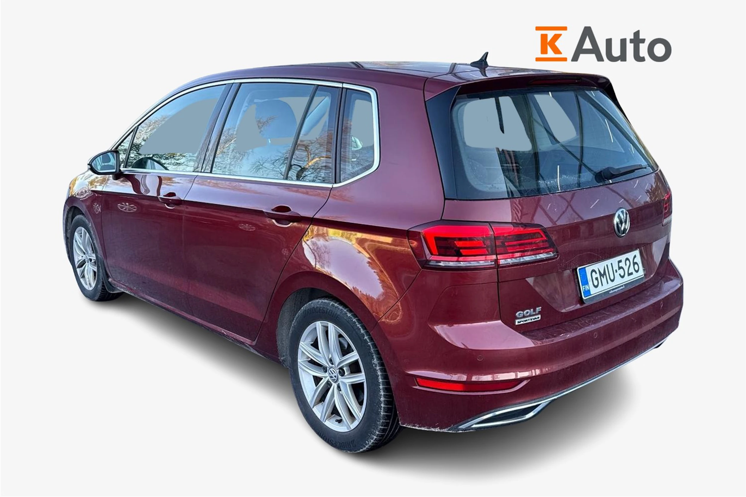 sininen Volkswagen Golf Sportsvan 2018 kuva 2.