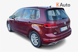 sininen Volkswagen Golf Sportsvan 2018 kuva 2.