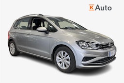 harmaa Volkswagen Golf Sportsvan 2018 kuva 1.