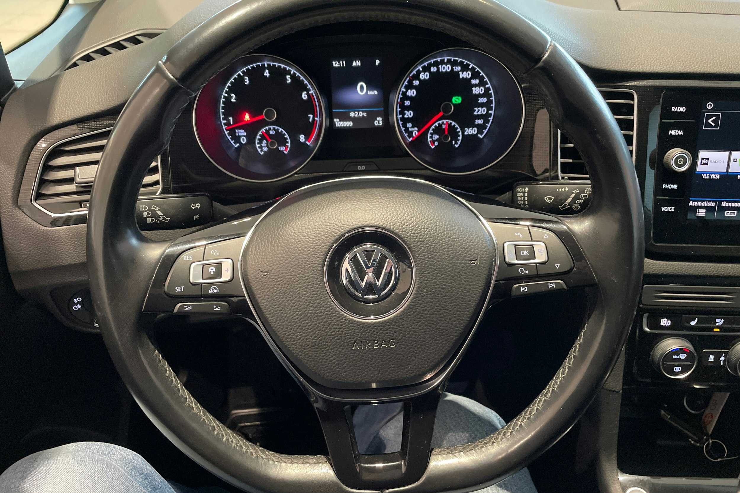 Valkoinen Volkswagen GOLF SPORTSVAN 2018 kuva 12.